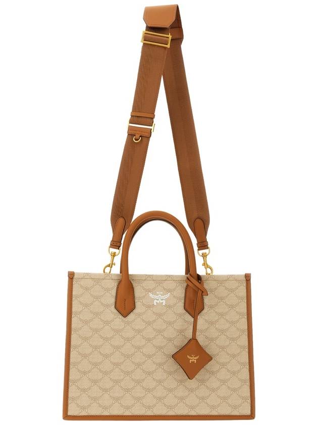 Himmel Lauretos Tote Bag Beige - MCM - BALAAN 4