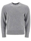 Arm Band Merino Wool Pique Knit Top Grey - THOM BROWNE - BALAAN 2