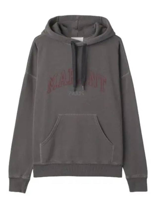 miley hooded black t shirt hoodie - ISABEL MARANT - BALAAN 1