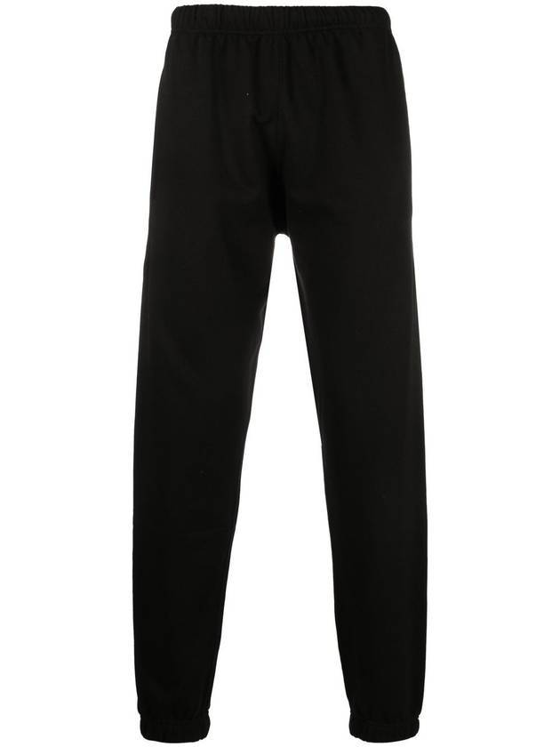 Balk Flower Crochet Jogger Track Pants Black - KENZO - BALAAN.