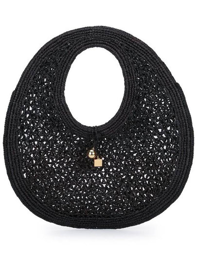 Le Ronde Spiaggia Shoulder Bag Black - JACQUEMUS - BALAAN 2