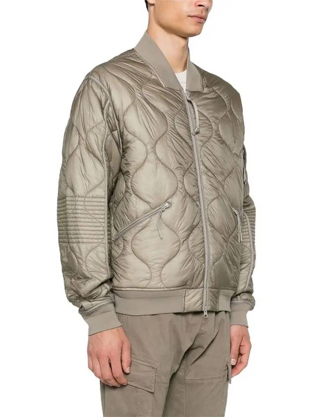 Liner Padded Bomber Jacket Beige - CP COMPANY - BALAAN 4