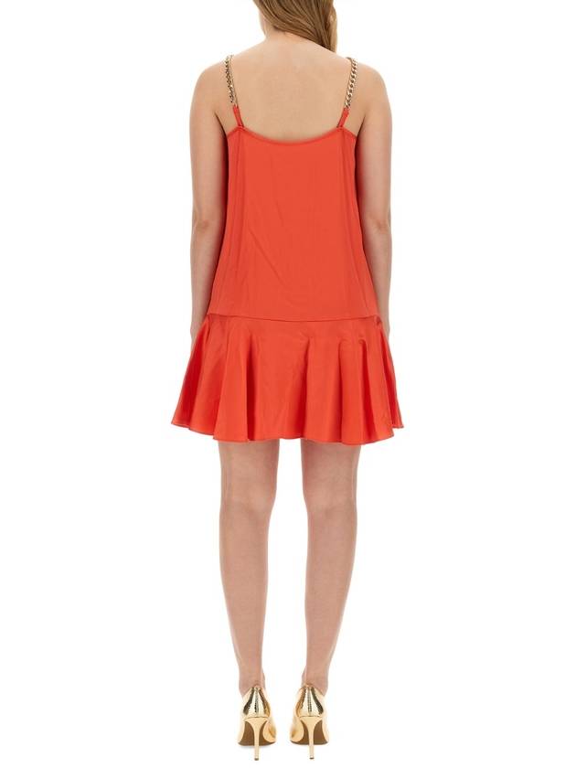 DRESS WITH CHAIN STRAPS - MICHAEL KORS - BALAAN 3