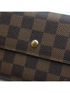 Damier 3 fold long wallet - LOUIS VUITTON - BALAAN 5