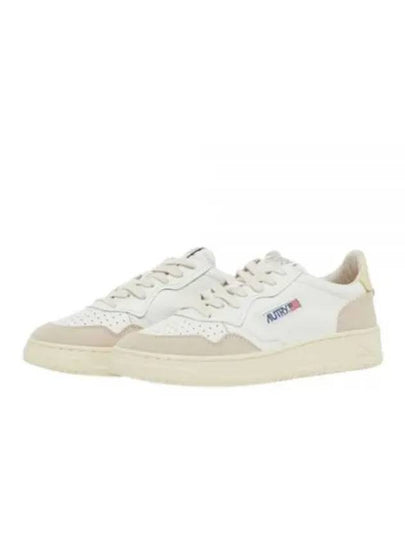 Medalist Women's Low Top Sneakers Yellow White - AUTRY - BALAAN 2