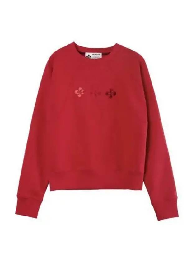 Crescendo Wave Sweatshirt Red - HERETIC - BALAAN 1