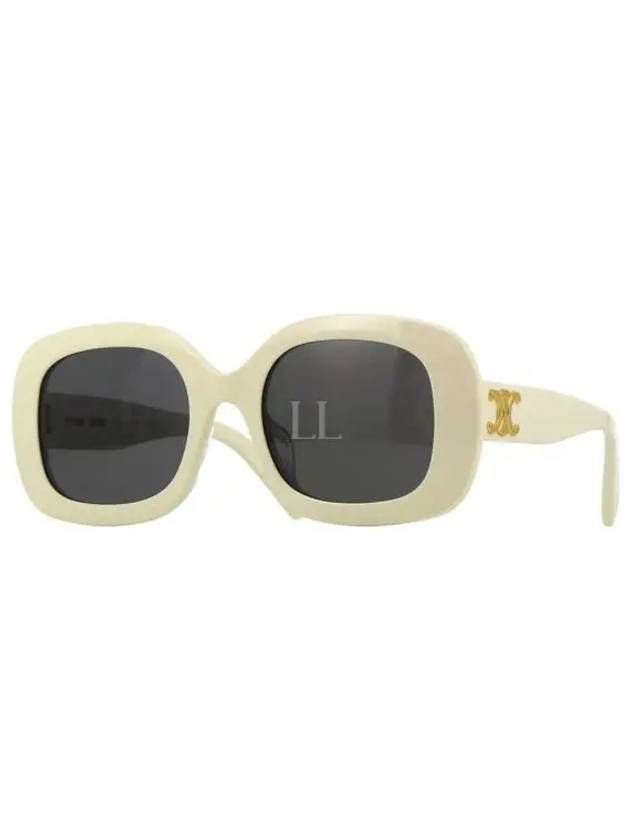 Eyewear Triomphe 10 Acetate Sunglasses White - CELINE - BALAAN 2