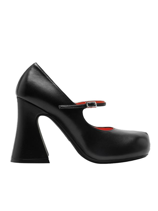 block heel Mary Jane pumps heel black - MARNI - BALAAN 1