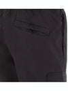 Wappen Patch Cargo Track Pants Black - STONE ISLAND - BALAAN 6