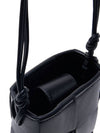 Cassette Intrecciato Mini Cross Bag Black - BOTTEGA VENETA - BALAAN 9