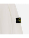 Logo Wappen Patch Cotton Turtleneck Ivory - STONE ISLAND - BALAAN 4