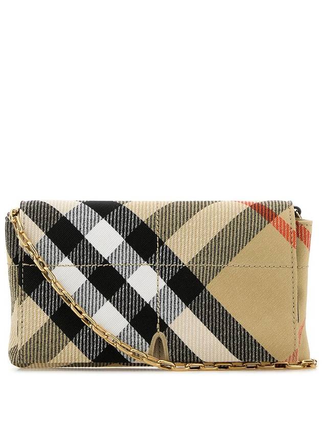 Snip Check Chain Mini Shoulder Bag Sand - BURBERRY - BALAAN 2