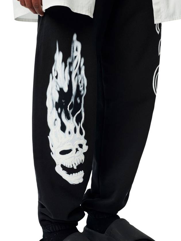 Framing skull sweatpants - HERON PRESTON - BALAAN 5