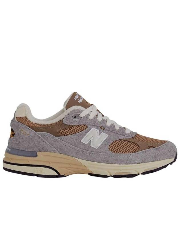 993 Made in USA Low Top Sneakers Grey Driftwood - NEW BALANCE - BALAAN 1