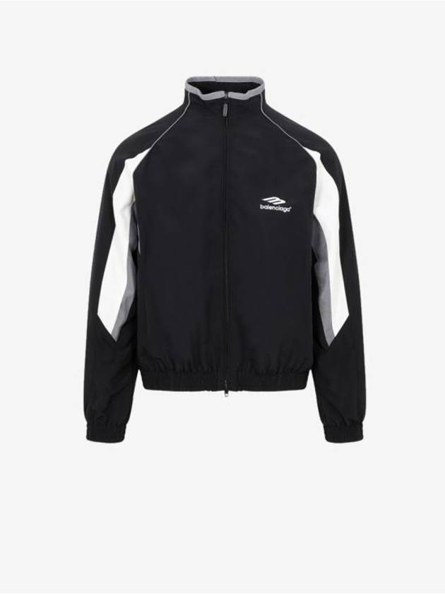 3B Sports Icon Regular Track Jacket Black - BALENCIAGA - BALAAN 2