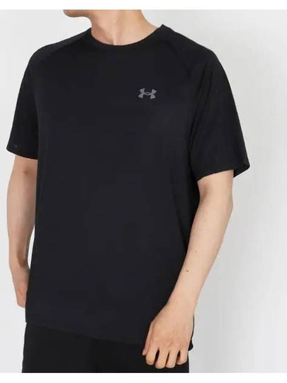 Tech 2.0 Short Sleeve T-Shirt Black - UNDER ARMOUR - BALAAN 2