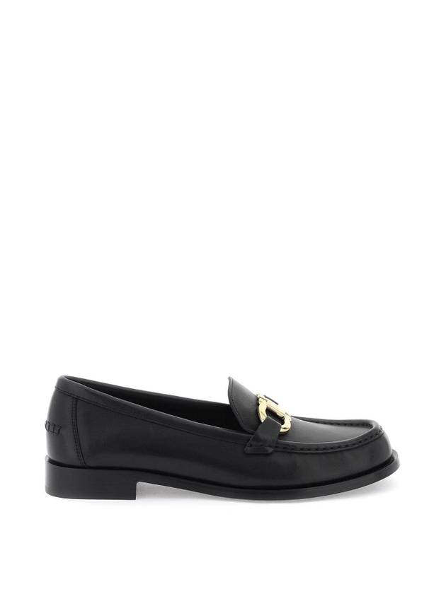 Gancini Loafer Black - SALVATORE FERRAGAMO - BALAAN 1