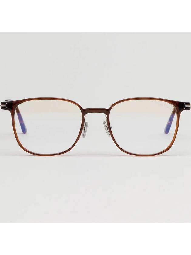 Eyewear Square Acetate Eyeglasses Brown - TOM FORD - BALAAN 4