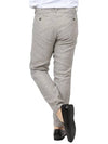 IKALOOK ANTONYMORATO Italy Herringbone Linen Pants - IKALOOOK - BALAAN 5