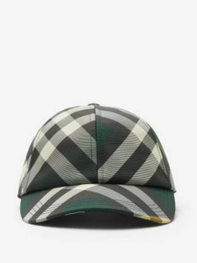 Check pattern ball cap green - BURBERRY - BALAAN 2