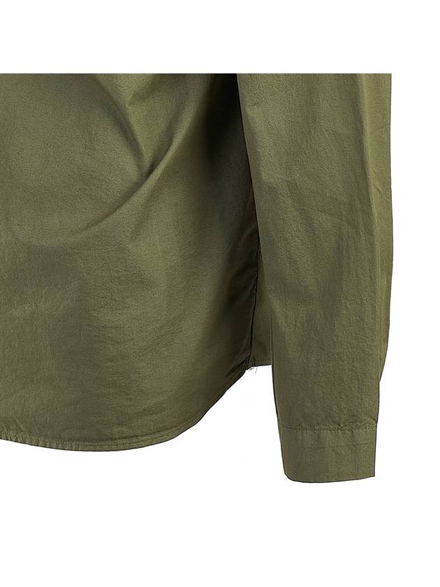 Gabardine Lens Long Sleeve Anorak Green - CP COMPANY - BALAAN 8