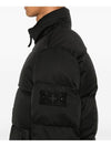 453F3 Ghost Padding Down Jacket Black - STONE ISLAND - BALAAN 5