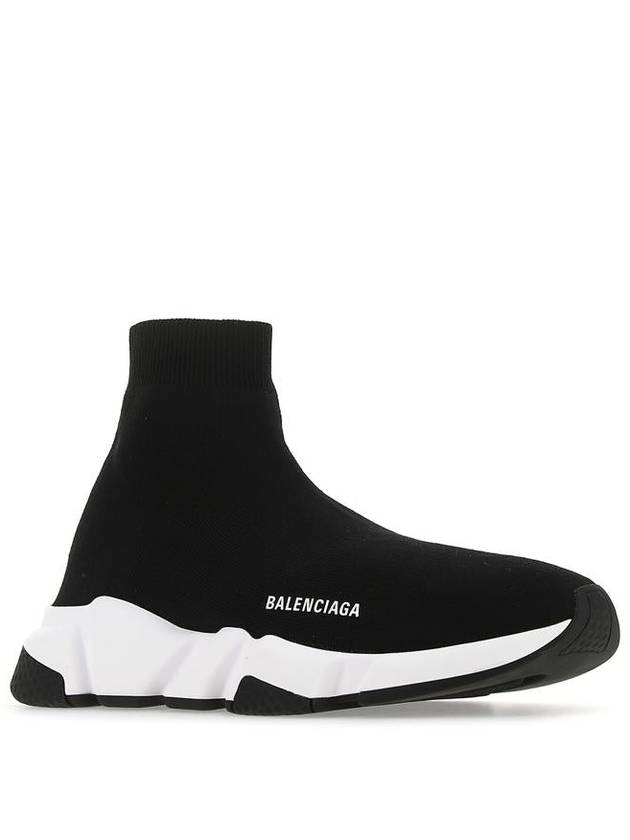 Speed Trainer  High Top Sneakers Black White - BALENCIAGA - BALAAN 3