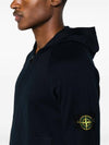 Wappen Padded Zipper Hooded Cotton Cardigan Navy - STONE ISLAND - BALAAN 6