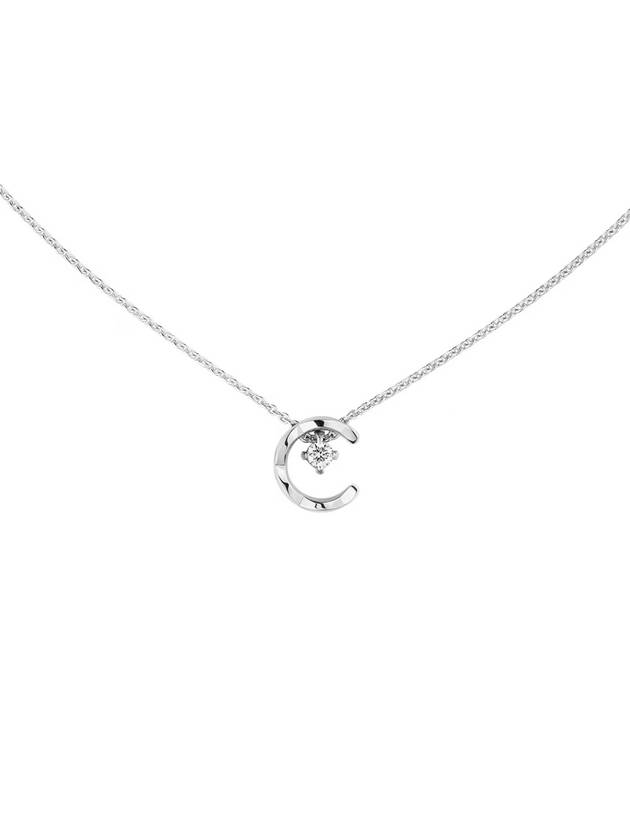 Coco Crush Diamond Pendant Necklace Silver - CHANEL - BALAAN 2