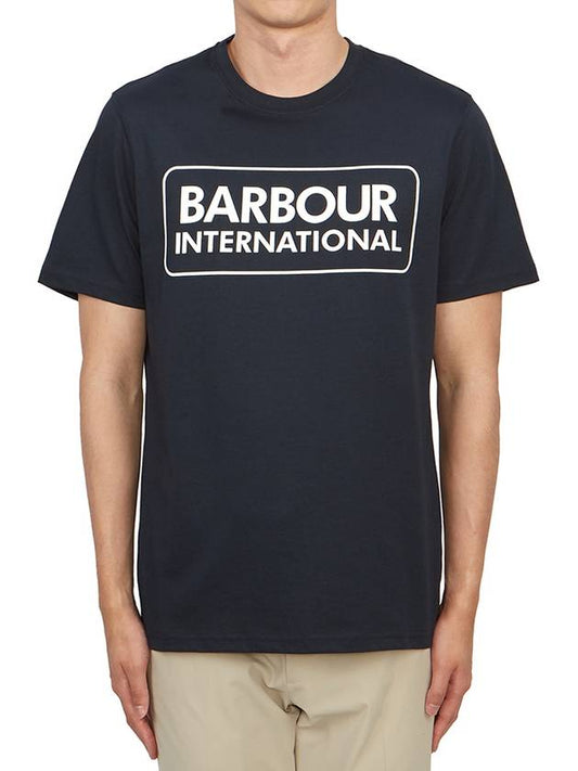 International Essential Large Logo Short Sleeve T-Shirt Navy - BARBOUR - BALAAN 2