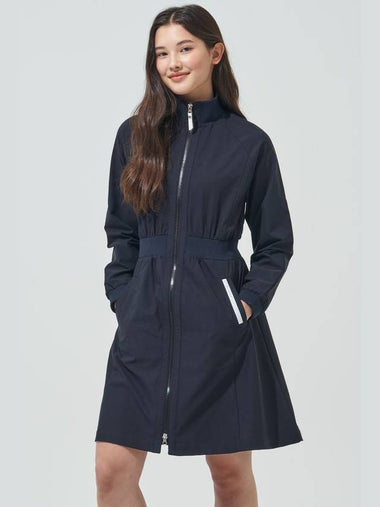 Full zip-up outerwear type dress PlusNY - BLUDOT - BALAAN 1