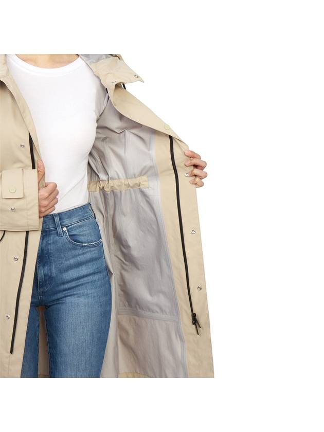 Burberry Jacket With Hood Women s Beige - BURBERRY - BALAAN 11