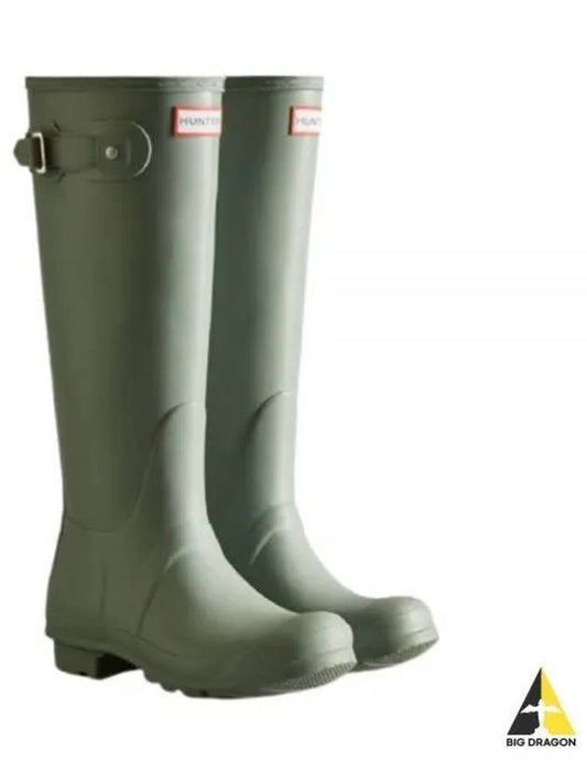 Original Tall Wellington Rain Boots Olive - HUNTER - BALAAN 2