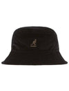 K4228HT BLACK code corduroy bucket hat - KANGOL - BALAAN 1