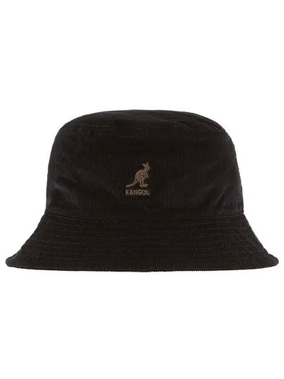 K4228HT BLACK code corduroy bucket hat - KANGOL - BALAAN 2