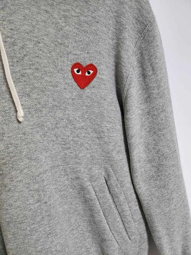 S Gray Redwappen Men Hoodie AZ T170 - COMME DES GARCONS - BALAAN 5