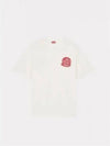 Draw Varsity Embroidered Cotton Short Sleeve T-shirt White - KENZO - BALAAN 2