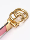 GG Marmont Supreme Canvas Leather Reversible Belt Beige Ping - GUCCI - BALAAN 6