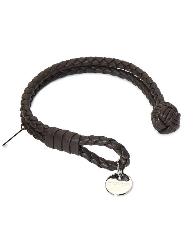 Intrecciato Double Weaving Bracelet Brown - BOTTEGA VENETA - BALAAN 5