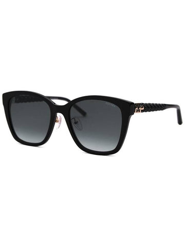 Escada SES D66G 0700 Officially Imported Square Horn rimmed Oversized Lightweight Women s Luxury Sunglasses - ESCADA - BALAAN 1