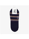 Striped Fake Cotton Socks Navy - PAUL SMITH - BALAAN 4