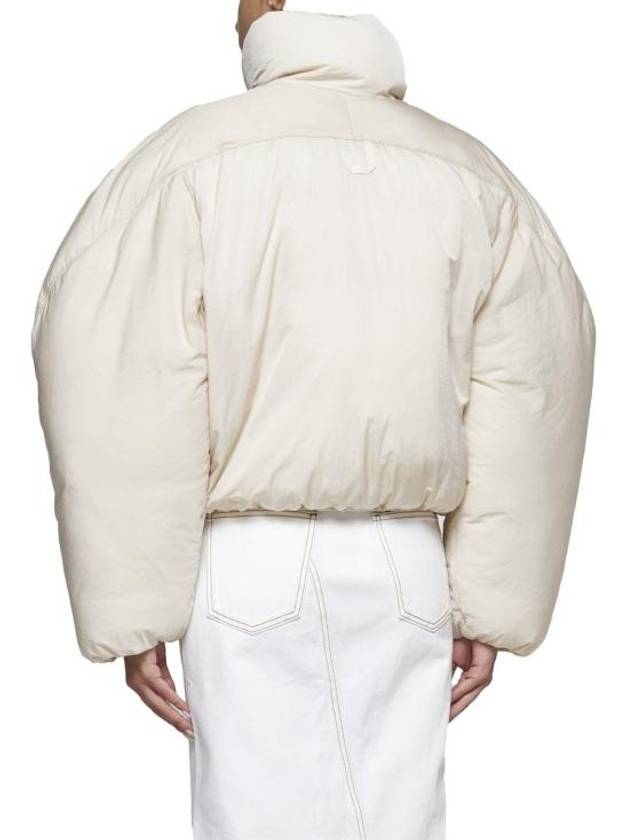 La Doudoune Courte Caraco Padding Ivory - JACQUEMUS - BALAAN 4