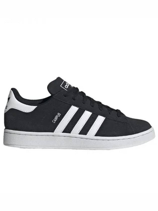 Campus 2 Suede Low Top Sneakers Black - ADIDAS - BALAAN 2