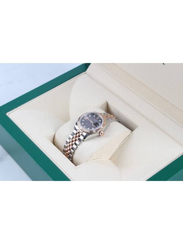 Rolex Datejust Combi Choco Board 10P Star Diamond 21 Years - ROLEX - BALAAN 6