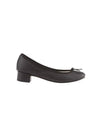 Women's Camille Middle Pumps Shoes Matte Black - REPETTO - BALAAN 3