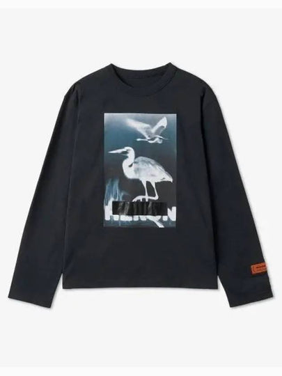 Long Sleeve T-Shirt HMAB026S23JER001 1001 - HERON PRESTON - BALAAN 2