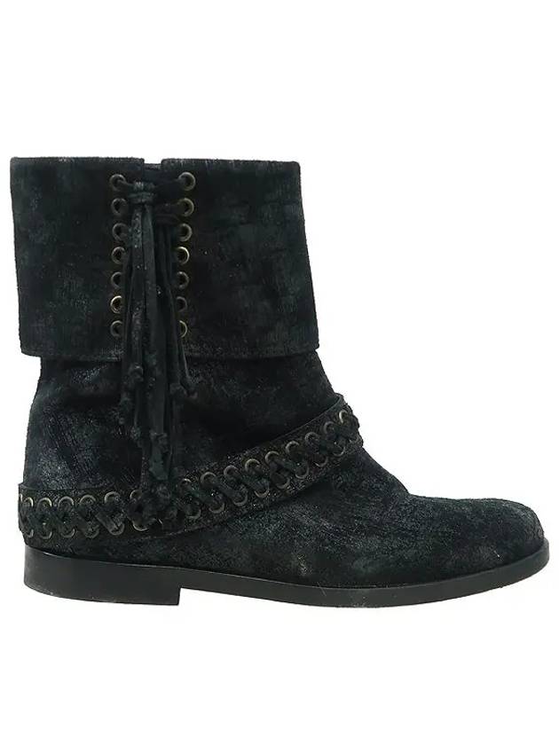 Smith Market used luxury goods black color boots women s shoes - BALMAIN - BALAAN 3