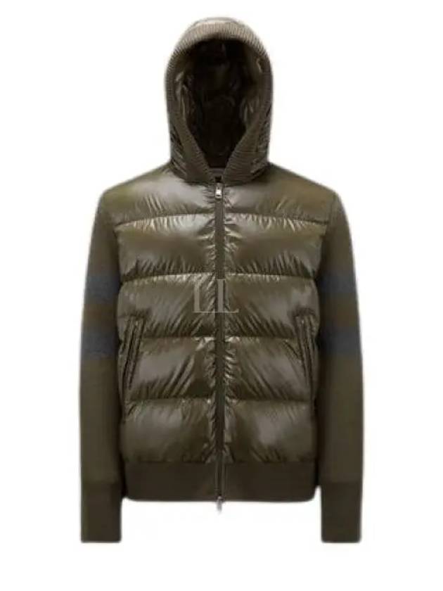 Men s hooded padded zip up cardigan 9B00017 M1131 891 - MONCLER - BALAAN 1