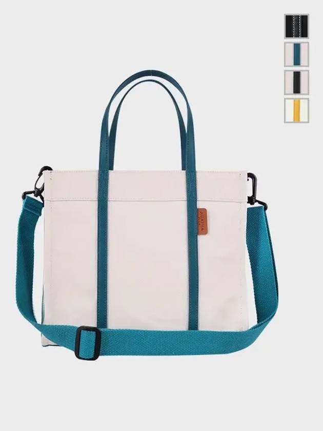 Square Color Tote Bag - AGATHA APPAREL - BALAAN 5