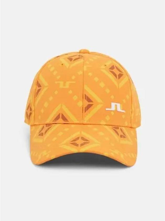 Golf Women Layla Print Ball Cap Baseball Hat Orange Domestic Product GR5Y24072523884 - J.LINDEBERG - BALAAN 1